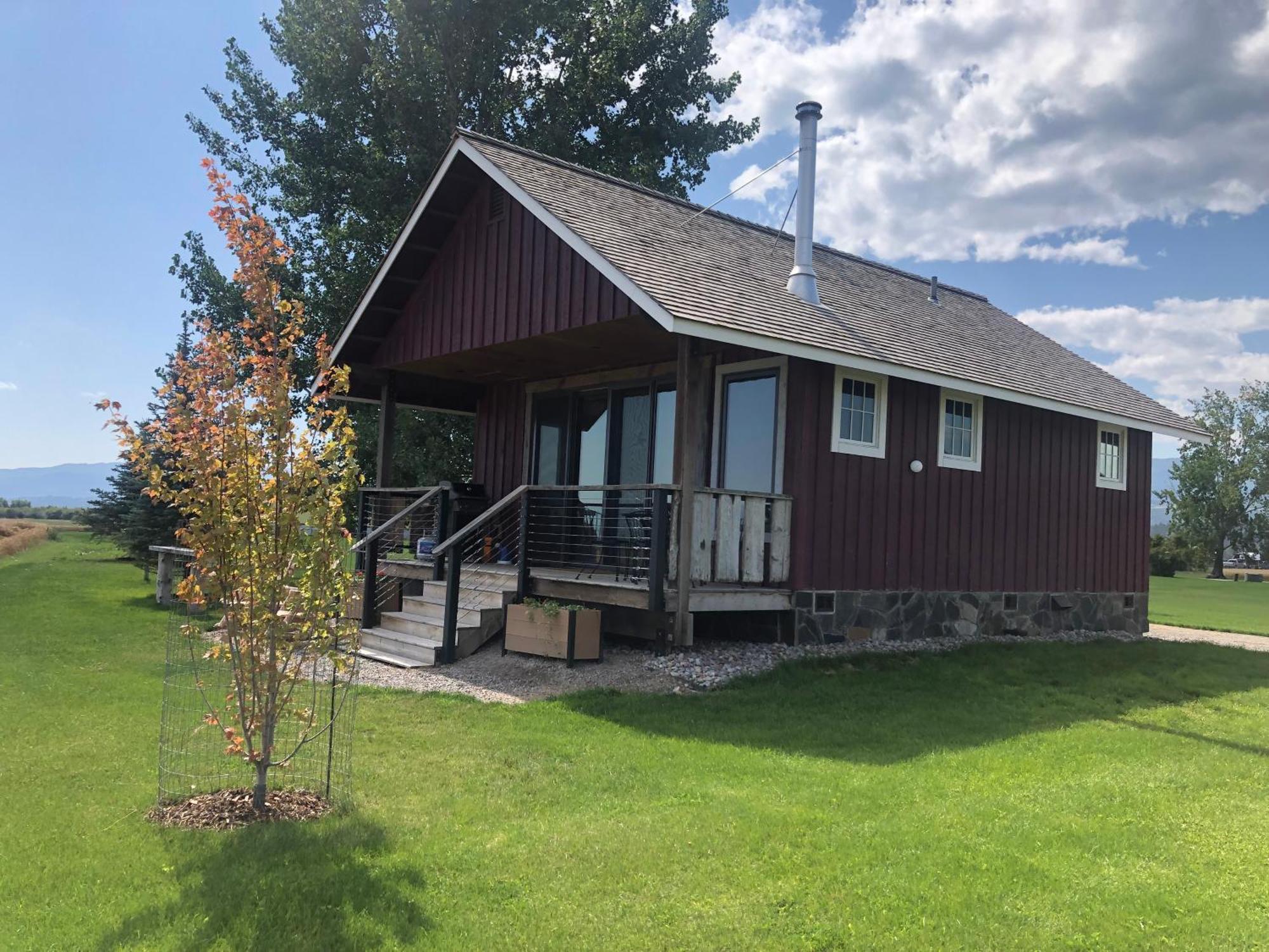 New Cabin With Spectacular Views Of Flathead Lake. Somers Exterior photo
