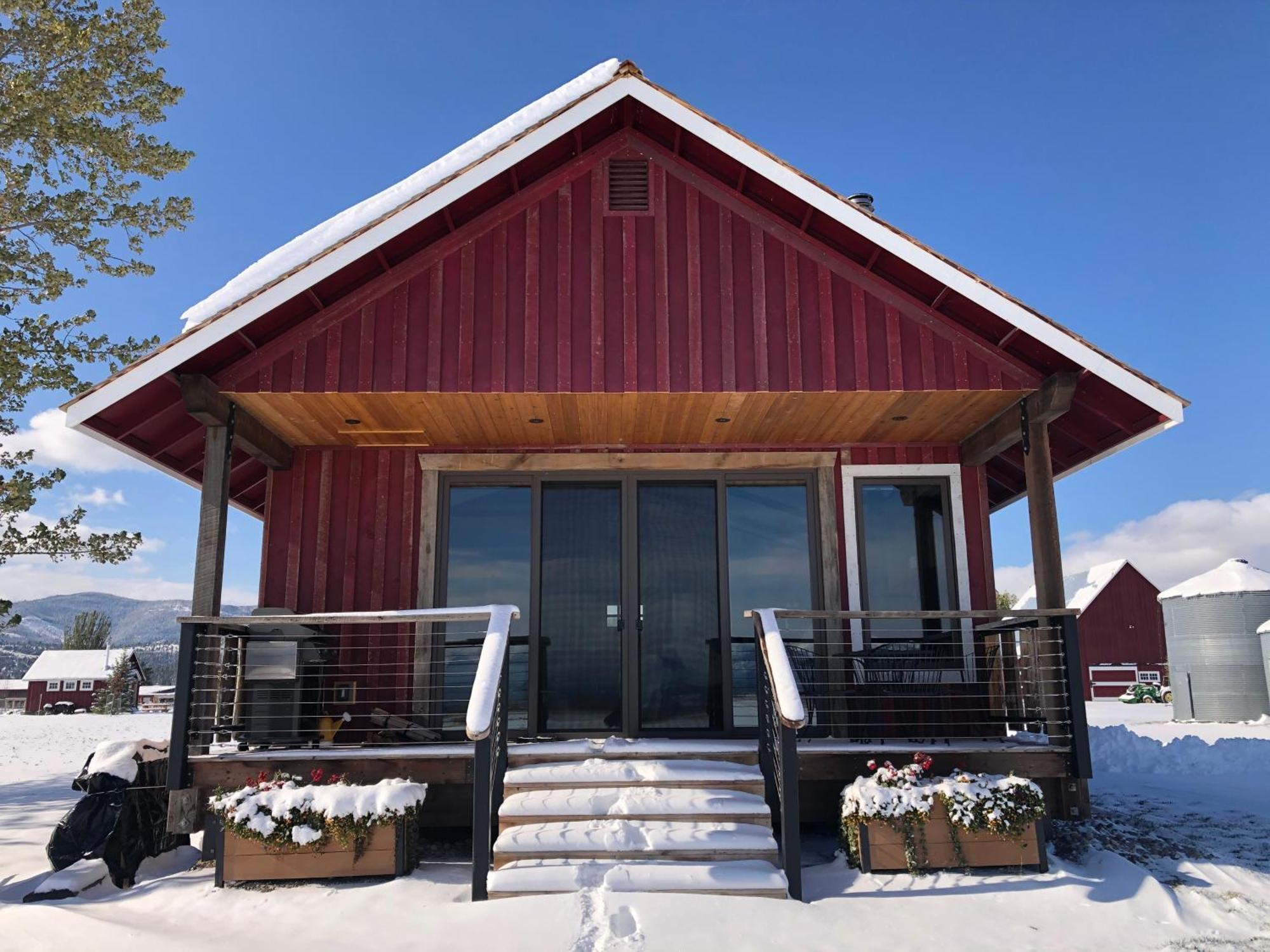 New Cabin With Spectacular Views Of Flathead Lake. Somers Exterior photo